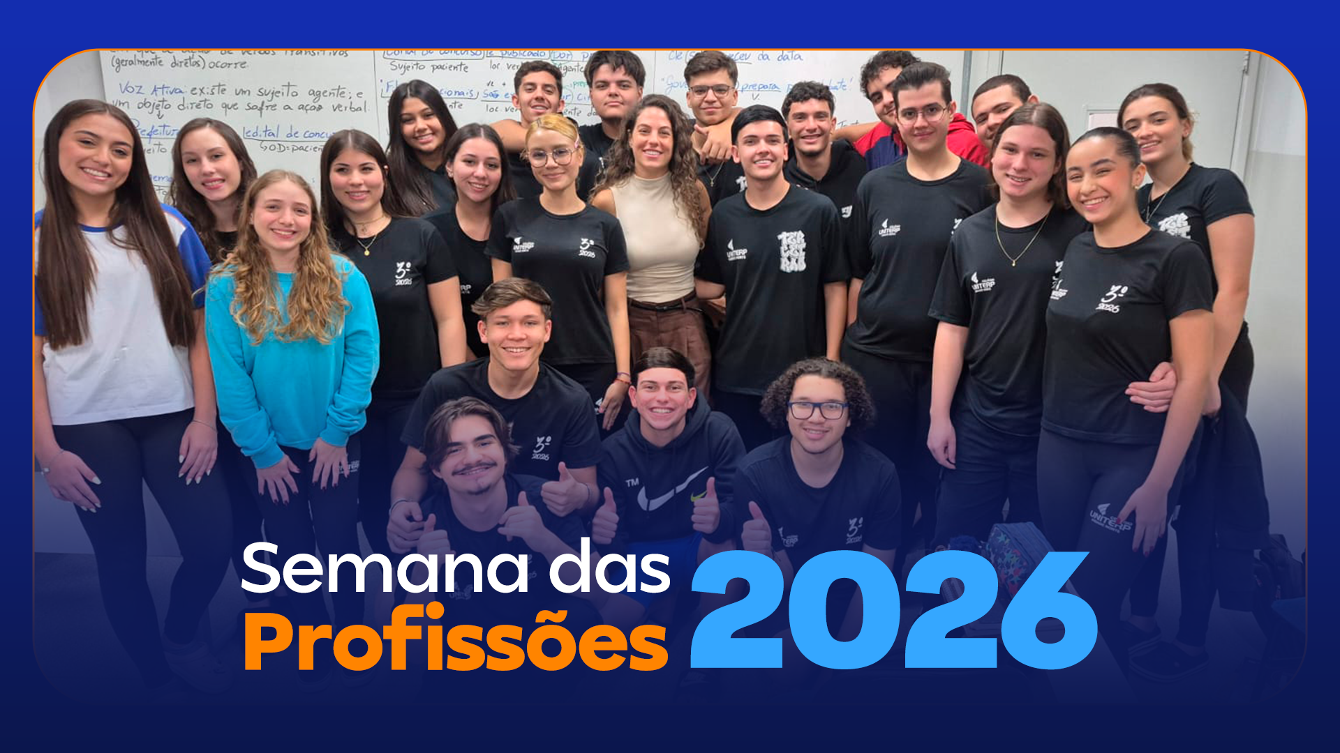 Semana das Profissões 2026 aproxima estudantes da UNITERP Cidade Norte de diferentes profissões e carreiras